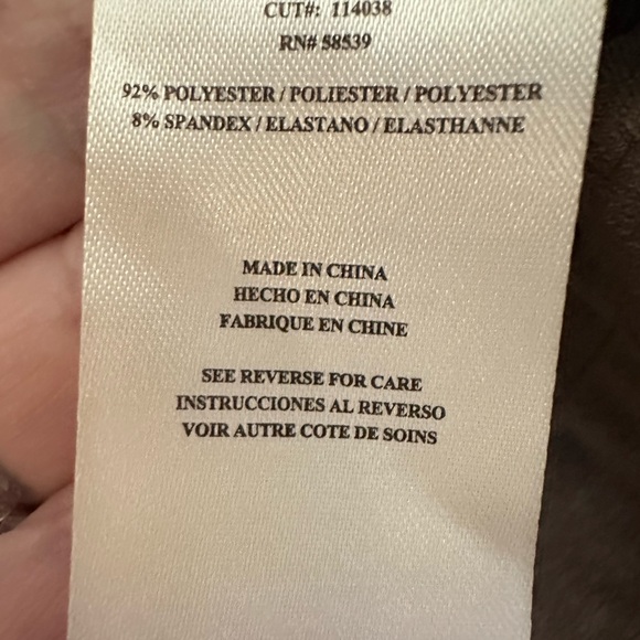 KUT FROM THE KLOTH M Moto mocha faux suede drape jacket shabby chic boho - Picture 9 of 14